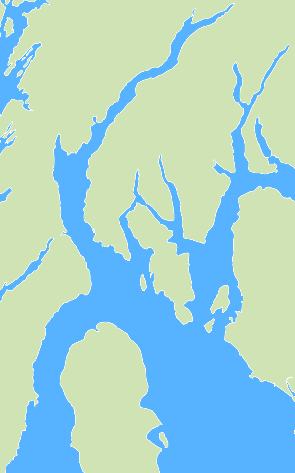 Clyde Anchorages Map